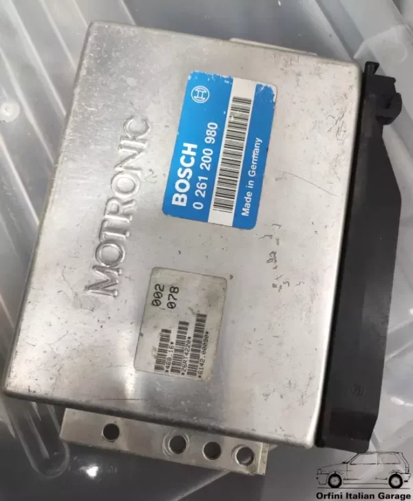 7668465 Bosch 0261200980 Engine ECU Lancia Thema S3 2.0 16v