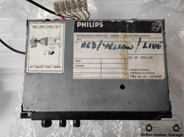 Philips Philips Radio Peugeot 205 GTI CTI