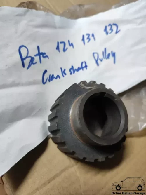 4153518  Crankshaft Pulley Fiat 124 125 131 132 Lancia Beta