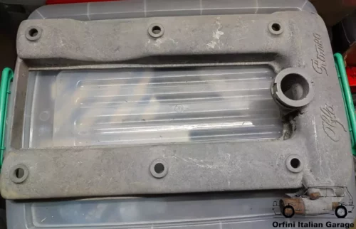 105020151002  Engine Valve Cover Alfa Romeo 1600 1750 105 115 2nd Series