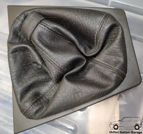 176284170  Gearbox Gear Knob Shift Gaiter Cuffia Brown Leva Cambio Lancia Delta Prisma