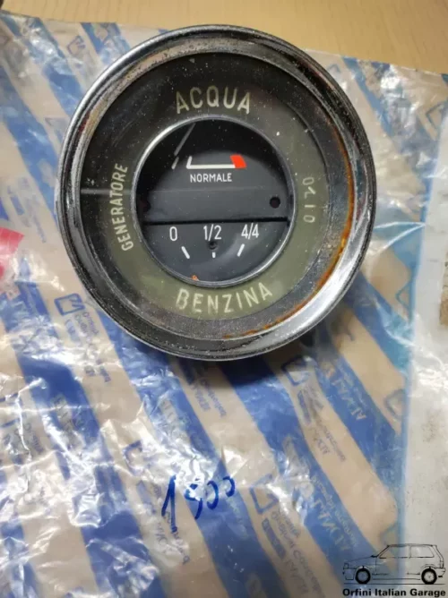 4048853  Strumenti Fuel Temperature Gauge Fiat 1200 Spider 1500 Cabriolet