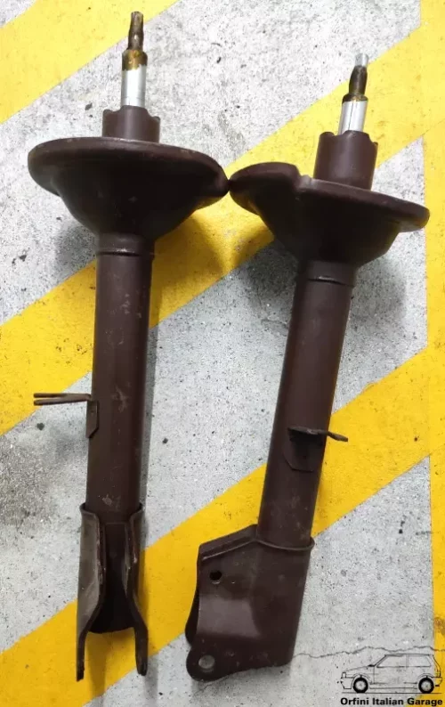 5983863 5983864 Pair Rear Shock Absorbers Lancia Delta Prisma Prima Serie