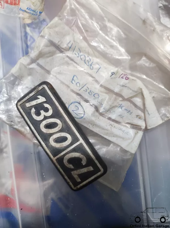 11305-4376757.webp 4376757 Side Badge Scritta Fiat 131 Mirafiori 1300 CL
