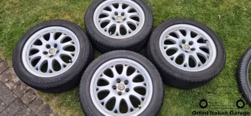 60657230  Set Wheels 16 Alfa Romeo Spider GTV 916 w/ Tyres