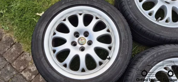 11306-60657230-5.webp 60657230 Set Wheels 16 Alfa Romeo Spider GTV 916 w/ Tyres