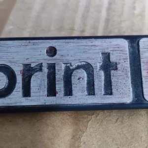 60523864  Rear Badge Scritta Alfa Romeo Alfasud Sprint Quadrifoglio