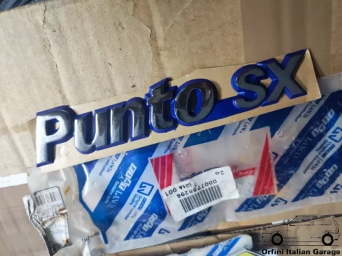 7798296  Fiat Punto SX Badge Scritta