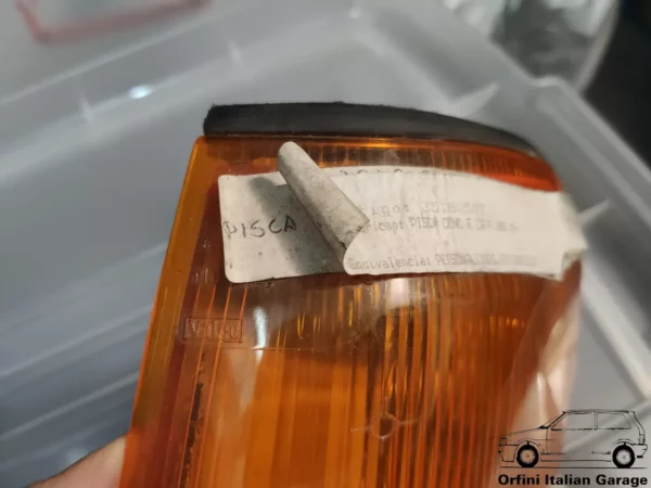 9943194 9943042 9943196 9943044 Orange Left Indicator Fiat Uno MK2