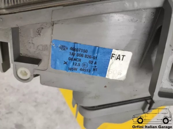 46407150 46402660 Left Headlight Hella Fiat Punto 176