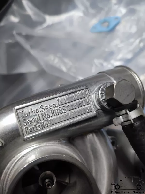 7546432 7620961 VL2 RHB5 Turbo Garrett Fiat Uno Turbo IE MK1