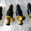 7626715 60808140 Bosch 0280150702 Set Fuel Injectors Fiat Uno Turbo IE MK2 Alfa Lancia