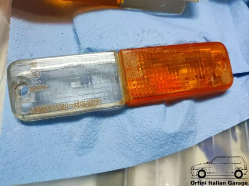 4371952  Left Front Indicator Light Lens Altissimo Fiat 127