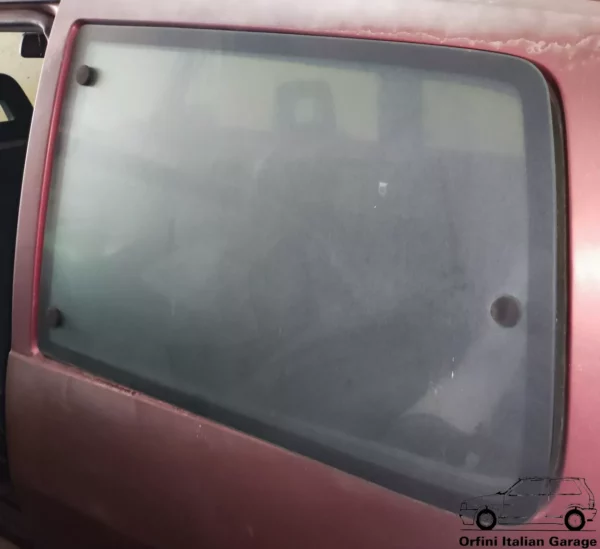 7668061  Rear Left Side Opening Window Fiat Cinquecento