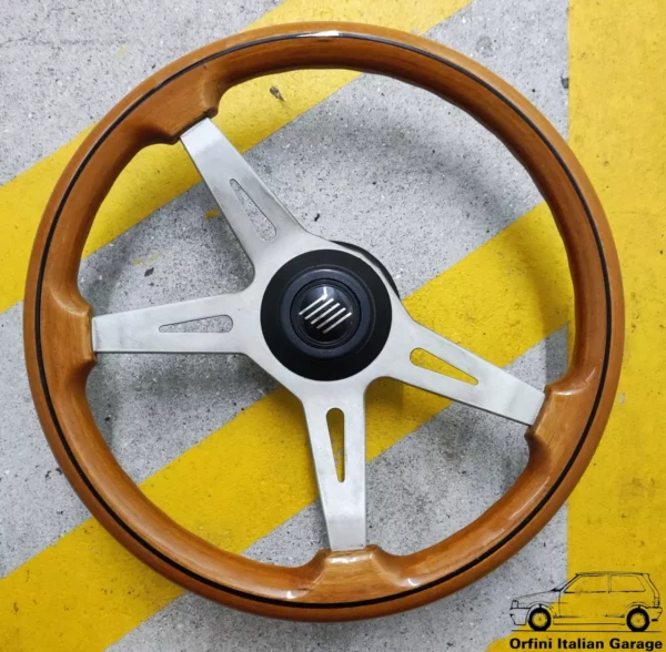 5899540 5897265 Steering Wheel Wood Fiat Uno Panda Lineaccessori