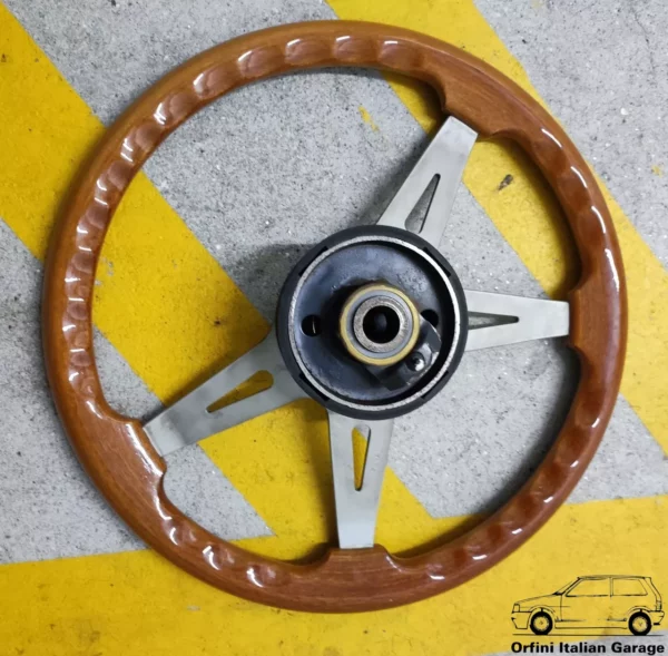 5899540 5897265 Steering Wheel Wood Fiat Uno Panda Lineaccessori