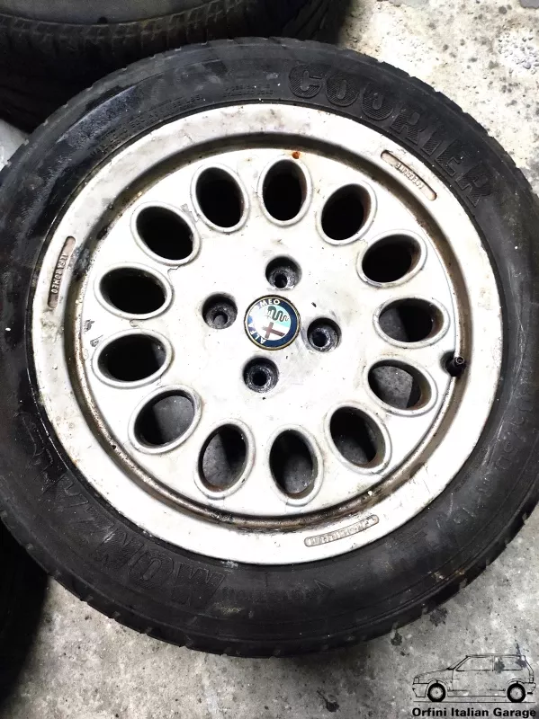60617466  Set Wheels 15 Alfa Romeo 155 Speedline