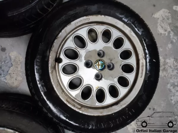 60617466  Set Wheels 15 Alfa Romeo 155 Speedline