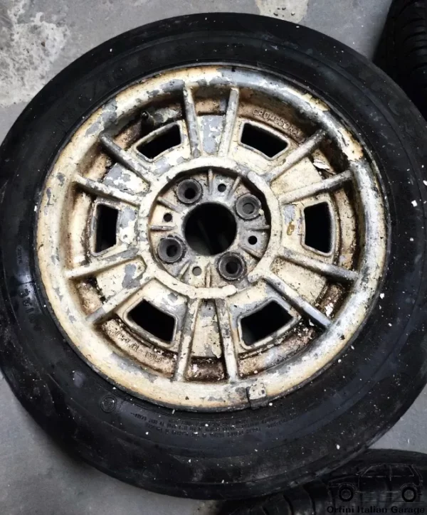 11643-CROMODORA-CD3-4.webp CROMODORA CD3 Set Wheels Fiat Cromodora 13 5J CD3 Fiat 124 850 X1/9