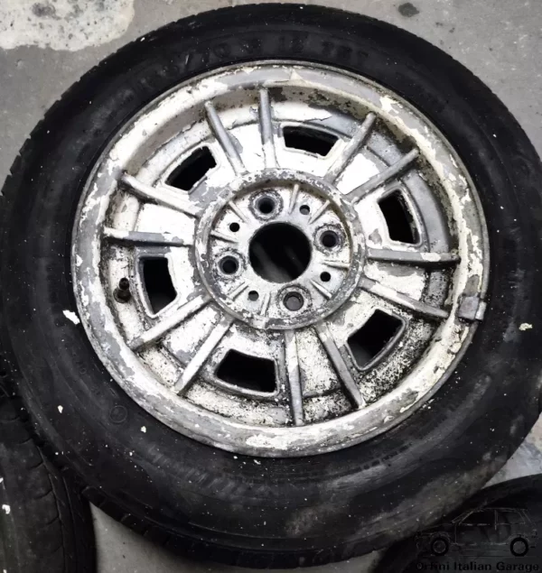 11643-CROMODORA-CD3-5.webp CROMODORA CD3 Set Wheels Fiat Cromodora 13 5J CD3 Fiat 124 850 X1/9