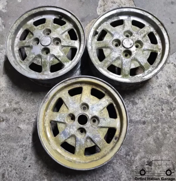 82341673  Set Wheels 14 Lancia Beta Gamma Delta