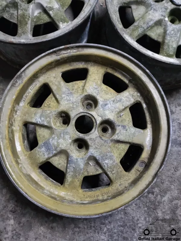 82341673  Set Wheels 14 Lancia Beta Gamma Delta