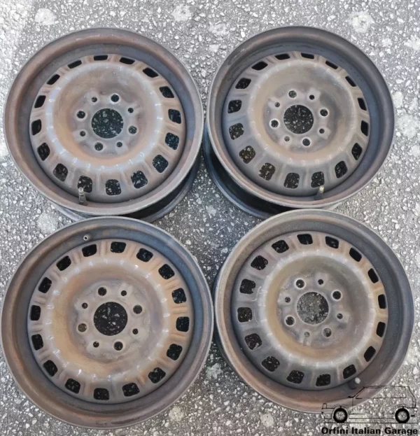 7603474  Set Wheels 13 Fiat Panda Uno