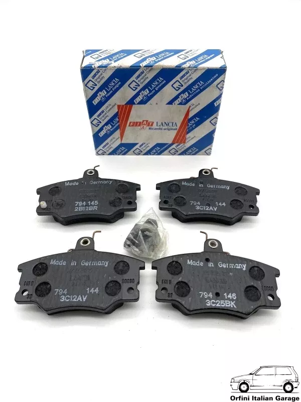 5892733 71748385 Front Brake Pads Fiat Barchetta Punto Tempra Tipo Dedra Delta