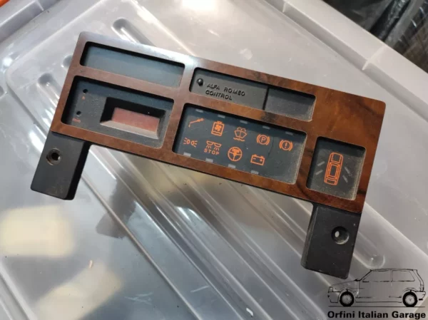 Check Panel Instrument Alfa Romeo 75 Veglia Borletti