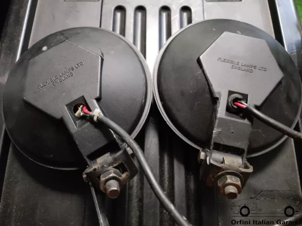 Pair Fog Lights Cibie Hella Style Fiat Lancia