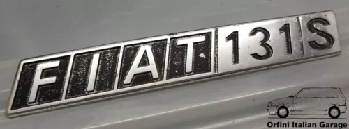 4376684  Scritta Badge Fiat 131S 131 S