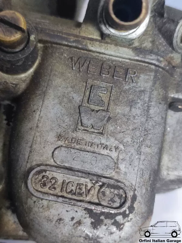 Carburettor Weber 32 ICEV 21/250 Fiat Ritmo 1.1