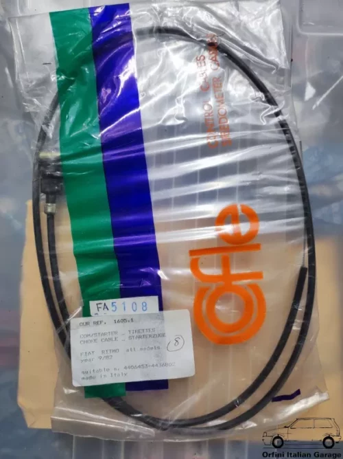 4406453 4436802 Choke Cable Fiat Ritmo MK1