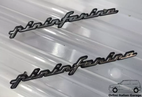 12014-46304595.webp 46304595 Side Badge Scritta Pininfarina Fiat Coupe