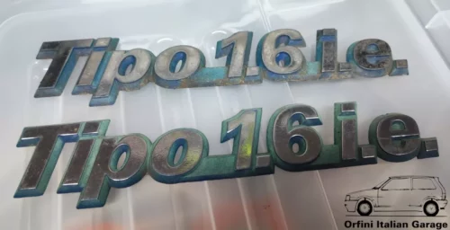 12084-7725973.webp 7725973 Rear Badge Scritta Fiat Tipo 1.6 i.e.