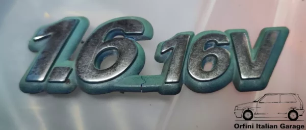 7790706  Badge Scritta Fiat Bravo Brava Marea 1.6 16v
