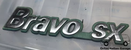 7791334  Rear Badge Scritta Fiat Bravo SX