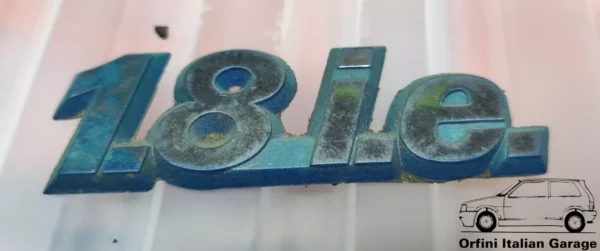7776138  Rear Badge Scritta Fiat Tempra 1.8 i.e.
