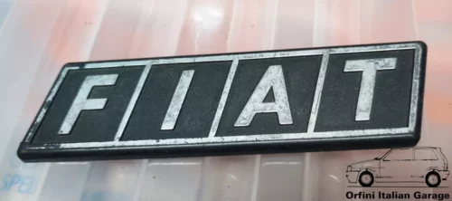 Grill / Rear Badge Scritta Fiat 126 127 128