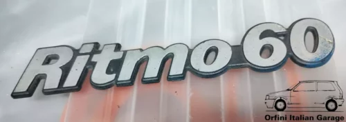 5952337  Rear Badge Scritta Fiat Ritmo 60