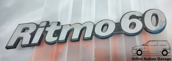 5952337  Rear Badge Scritta Fiat Ritmo 60