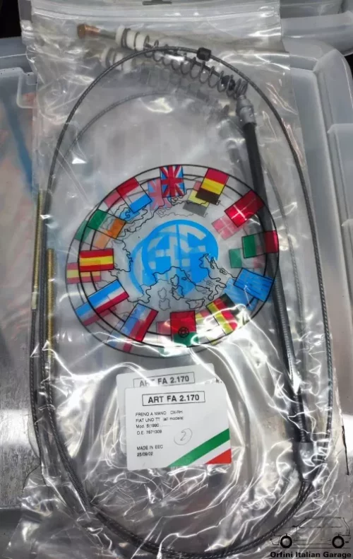 7671309  Right Handbrake Cable Fiat Uno