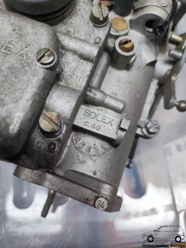 12156-Solex-C40-ADDHE-2.webp Solex C40 ADDHE Carburettor Fiat 124 Spider Ritmo Abarth Peugeot 205 Rallye