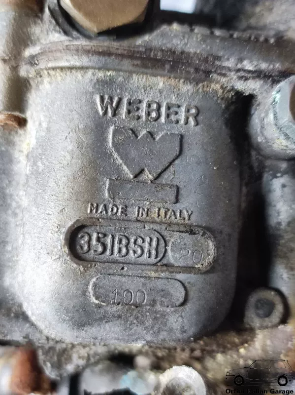 12158-Weber-35-IBSH-20100-3.webp Weber 35 IBSH 20/100 Carburettors Citroen Visa GT Peugeot 104 205 GT Talbot Samba