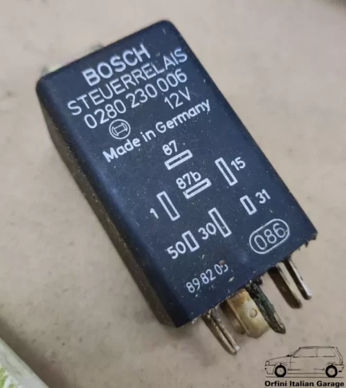 12209-5946923-7550753-0280230006.webp 5946923 7550753 0280230006 Fuel Pump Relay Fiat Croma Uno Turbo IE Lancia Thema Alfa 164 Peugeot 205 GTI