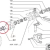 5947944  Gearbox Differential Bearing Fiat Panda 4x4 Lancia Y10
