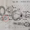 055392  Bearing Cuscinetto Differential Fiat 1500 D/E Musone 33x62x16
