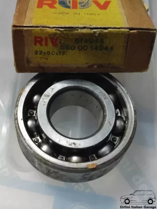 12346-374403.webp 374403 Riv 5035a 614944 Bearing Cuscinetto Main Shaft Albero Primario Fiat 1100 103 25.5×72/77×19
