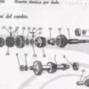 71558 361752 Bearing Cuscinetto Secondary Shaft Gearbox Albero Secondario Fiat 600 / Multipla 25x52x15