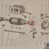 12371-800348-1.jpg 800348 Bearing Cuscinetto Dynamo Fiat 8v Zagato Otto Vu 15x35x11